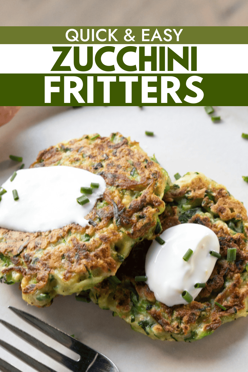 Easy Zucchini Fritters