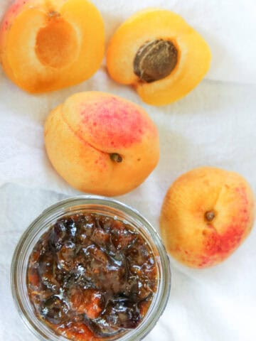 Spiced Apricot Chutney with Mint