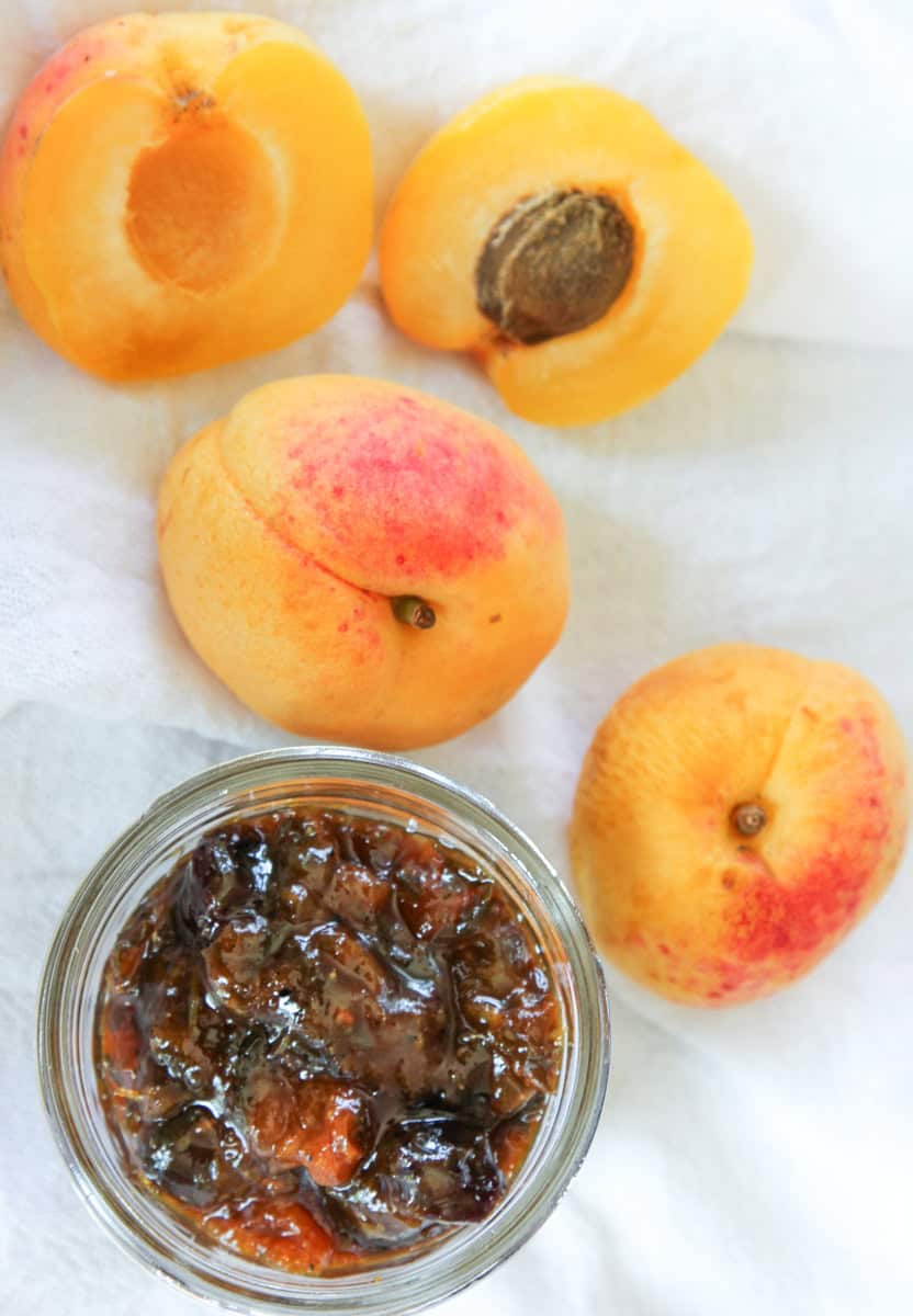 Spiced Apricot Chutney with Mint