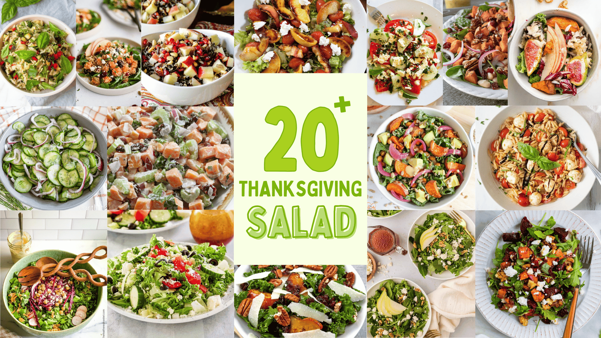 20+ Vegetarian Thanksgiving Salad Recipes Vegetarian Recipes for
