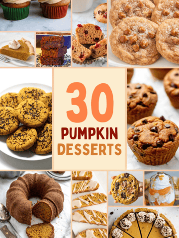 30 Pumpkin Desserts