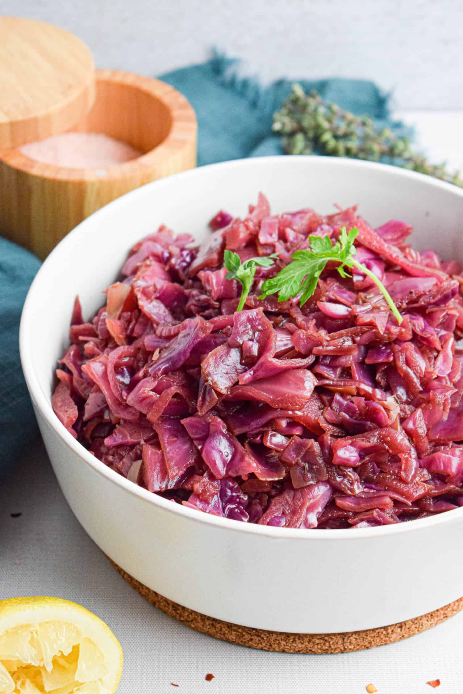 Slow Cooker Red Cabbage