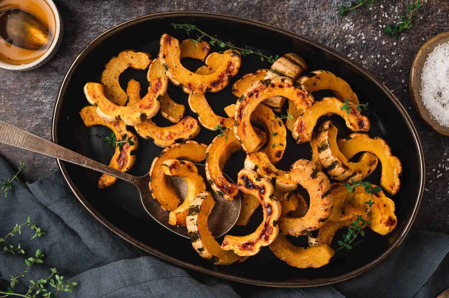 Roasting Delicata Squash