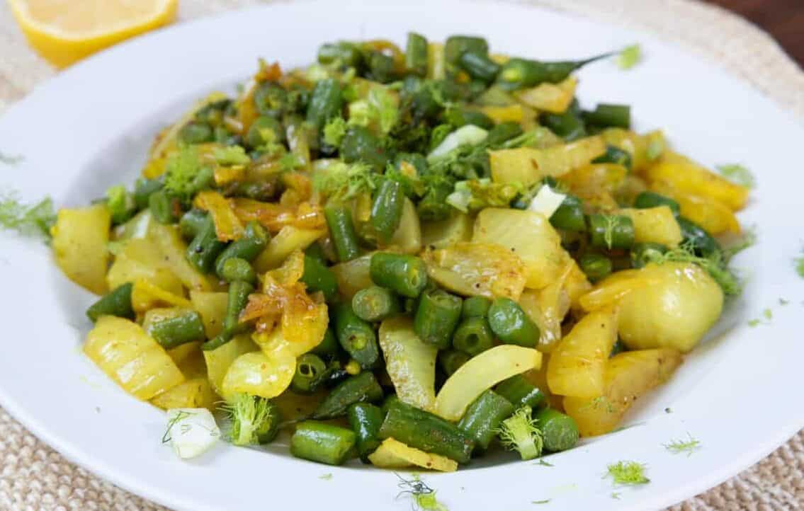 Green Beans & Fennel Bulb