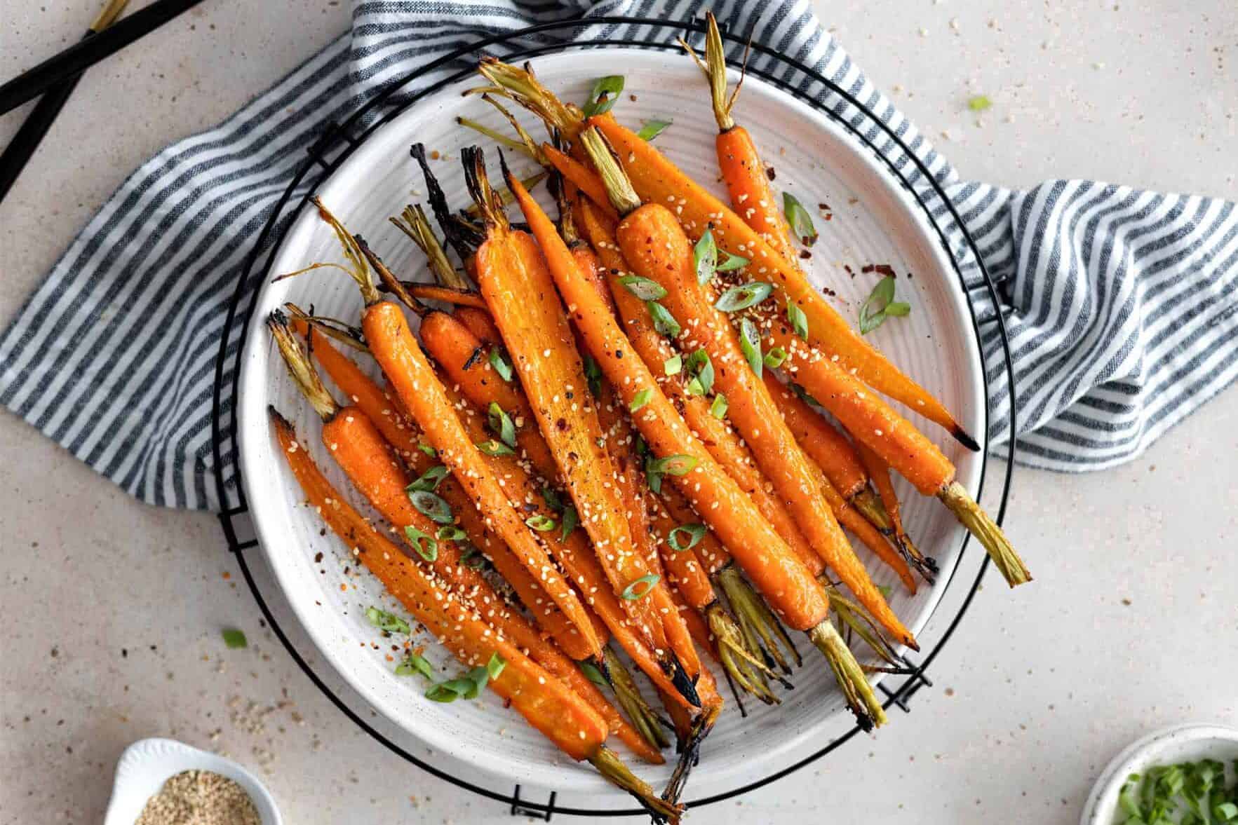 Miso Glazed Carrots