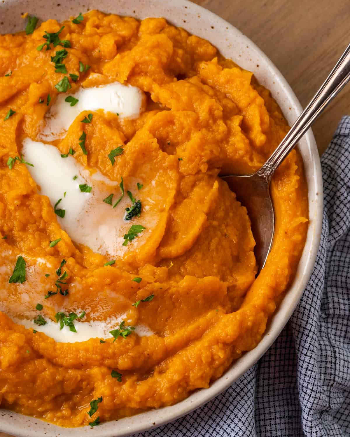 Instant Pot Mashed Sweet Potatoes (Vegan)