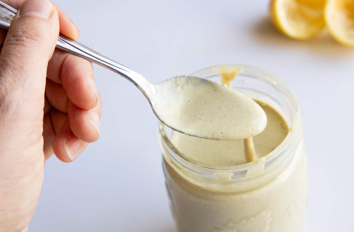 Healthy Caesar Dressing