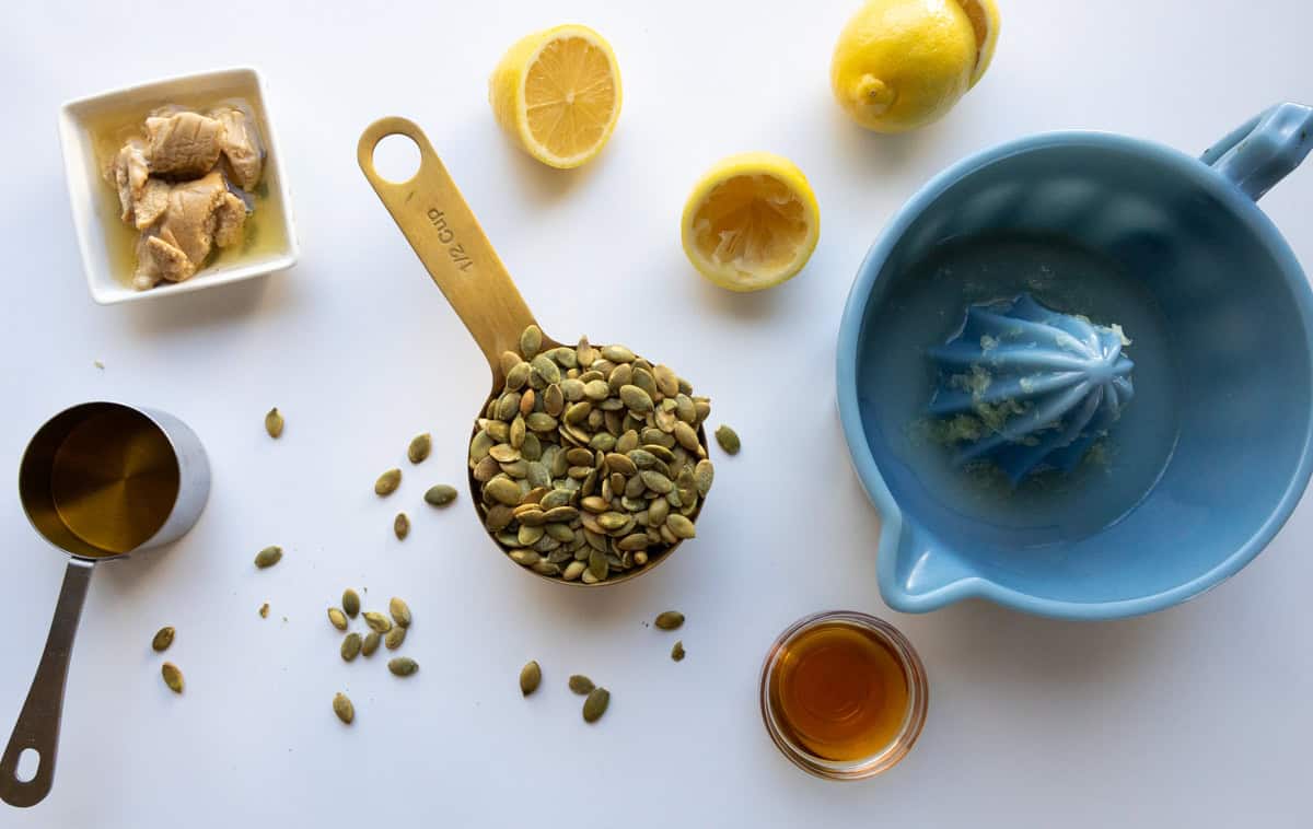 Healthy Caesar Dressing Ingredients