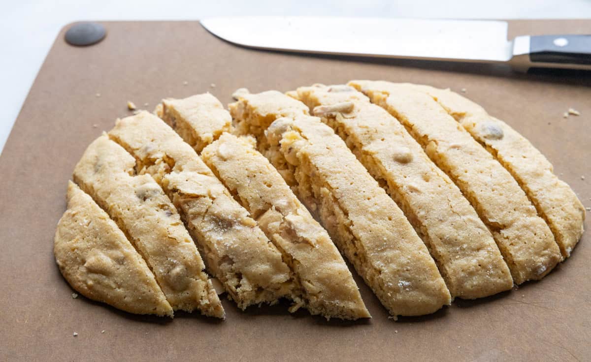 Italian Lemon Hazelnut Biscotti
