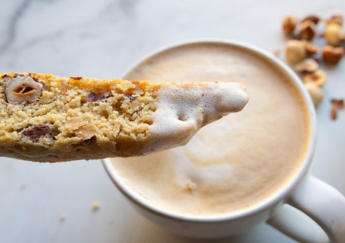 Italian Lemon Hazelnut Biscotti