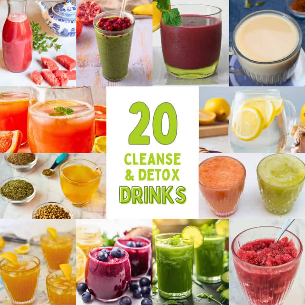 20 Cleanse and Detox Drinks