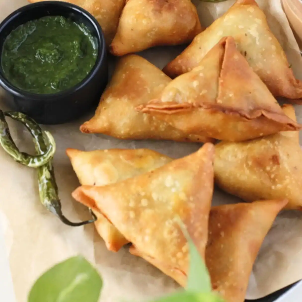 Baked Potato Samosas