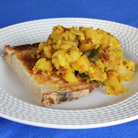 South Indian Roasted Potato (Masala Aloo)