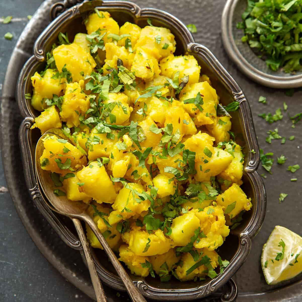 Sukhi Bhaji (Batata Bhaji)