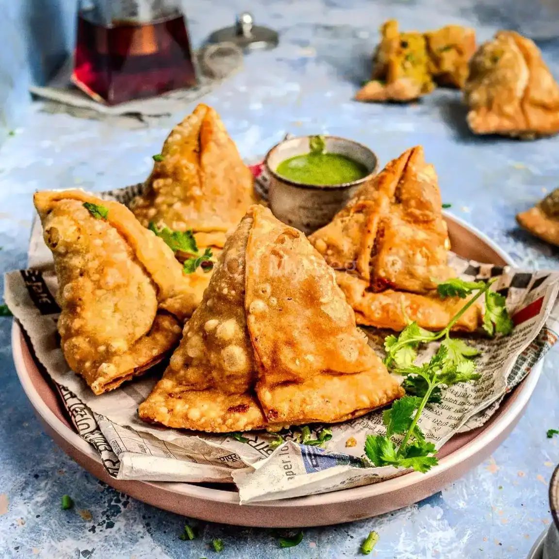 Vegetable Samosa, Vegan Punjabi Samosa