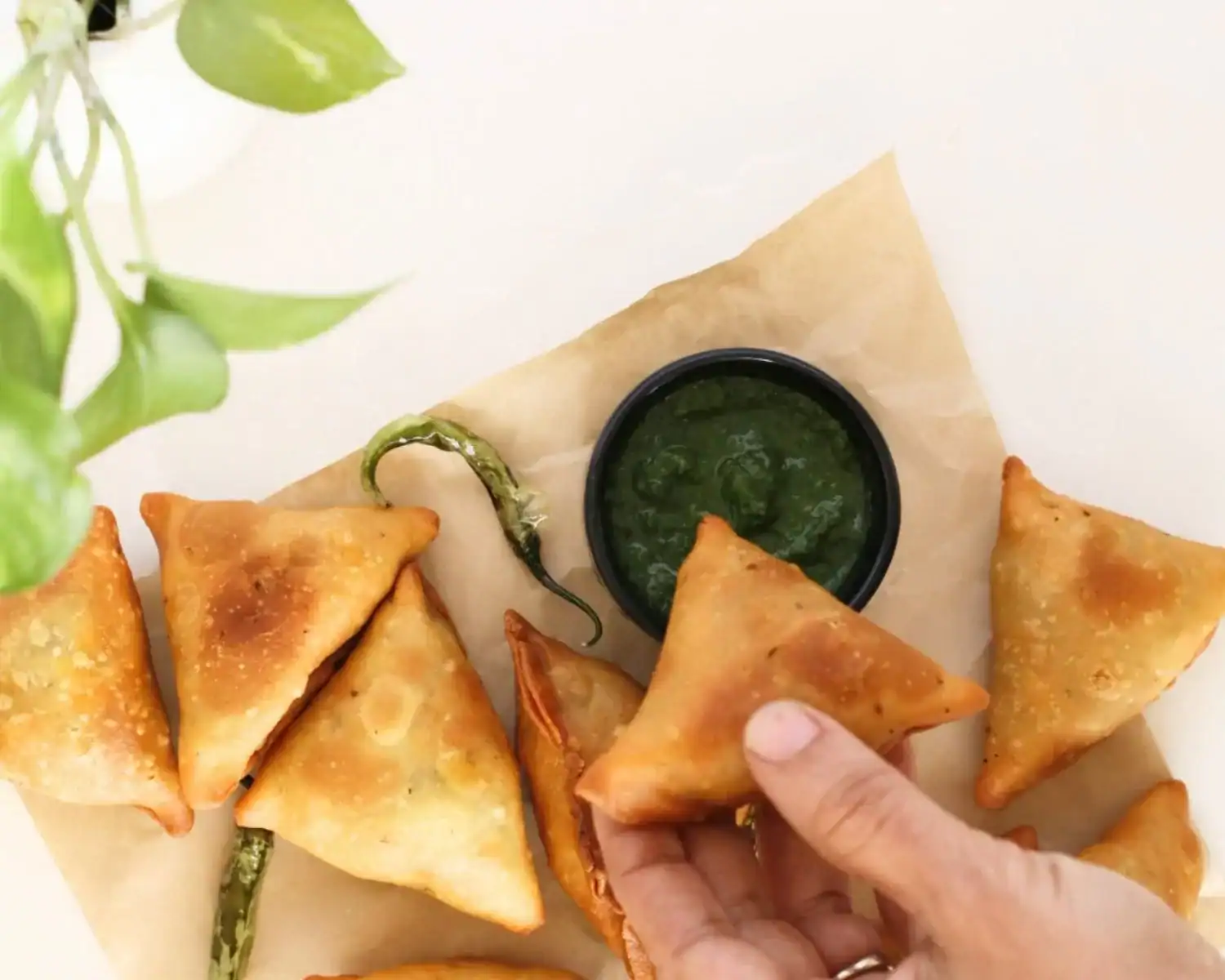 Baked Potato Samosas