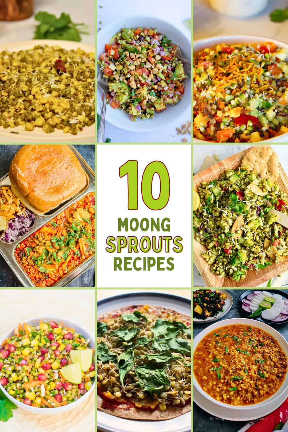 10 Moong Sprouts Recipe Ideas (Sprouted Beans)