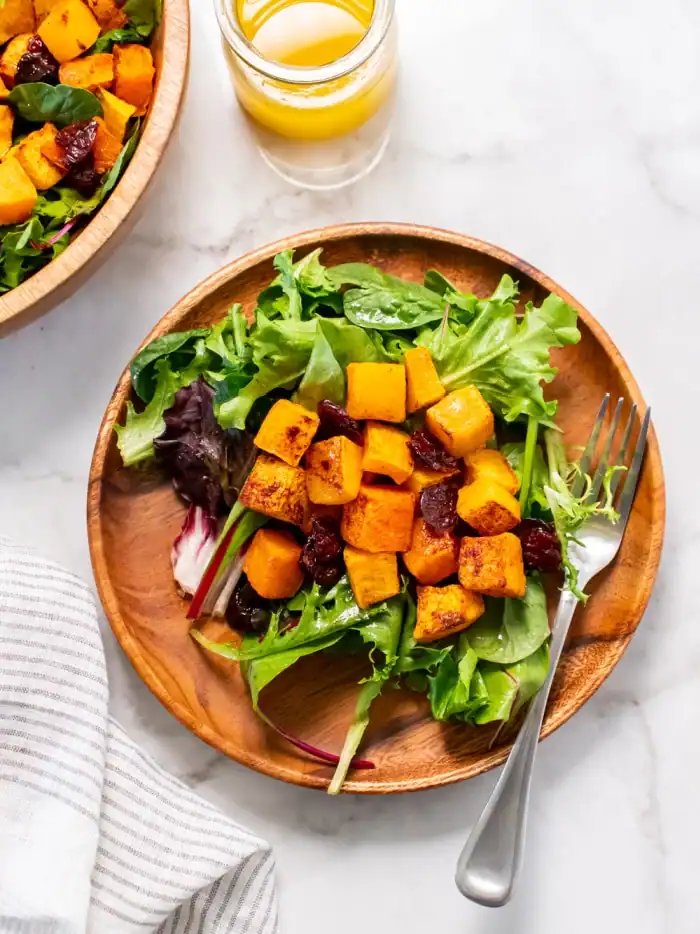 Butternut Squash Cranberry Salad
