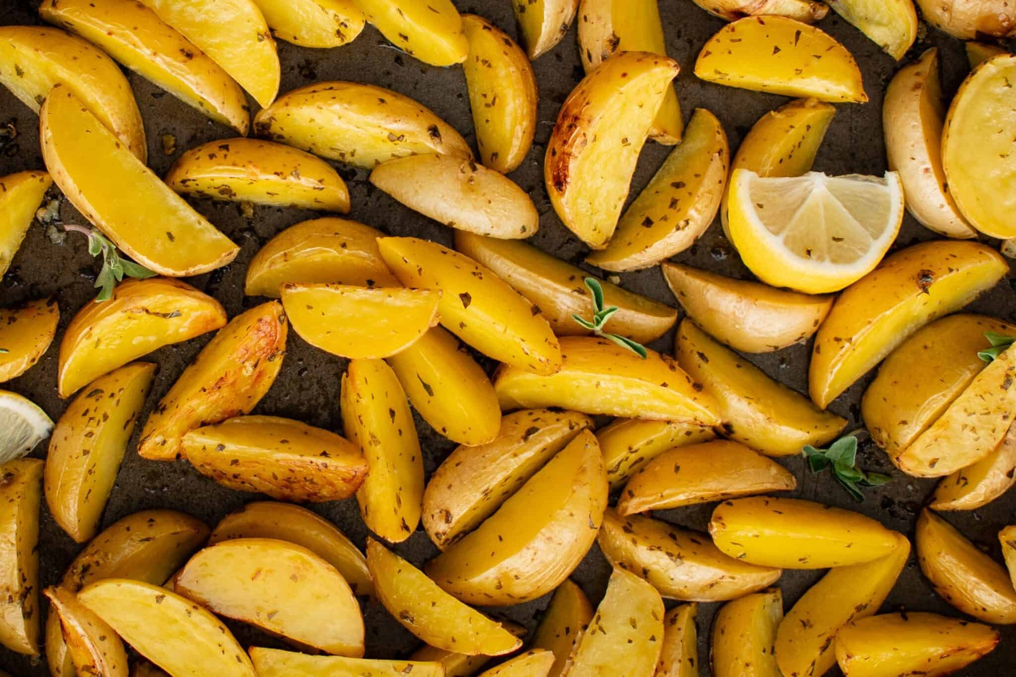 Easy Greek Potatoes