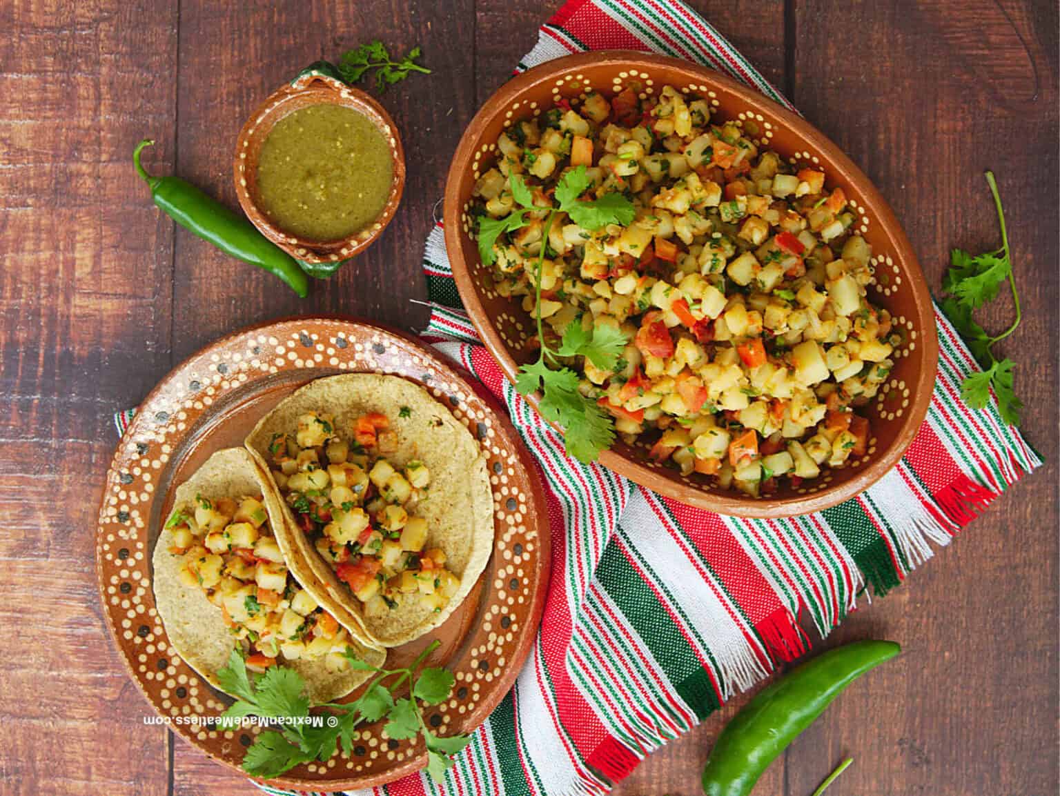 Easy Mexican Potatoes