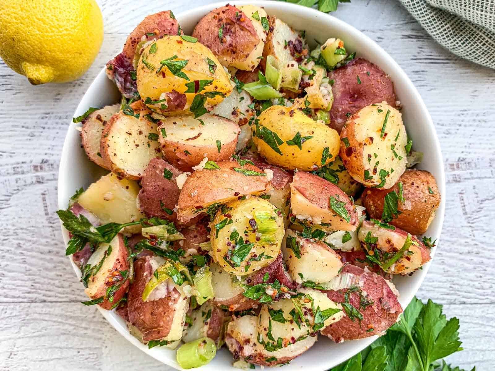 Easy Turkish Potato Salad