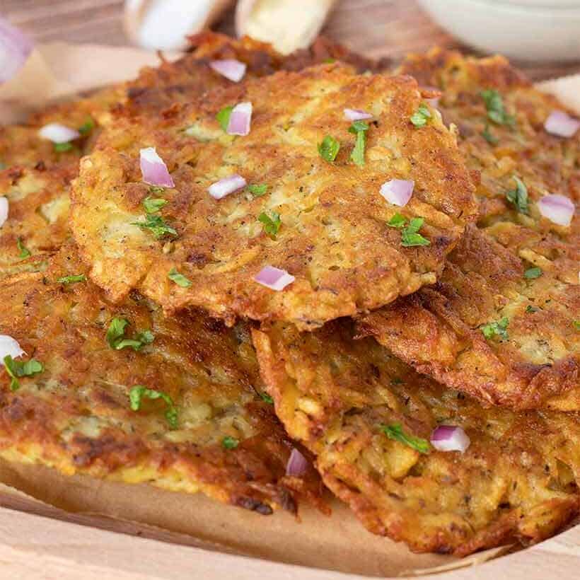 Grated Potato Fritters