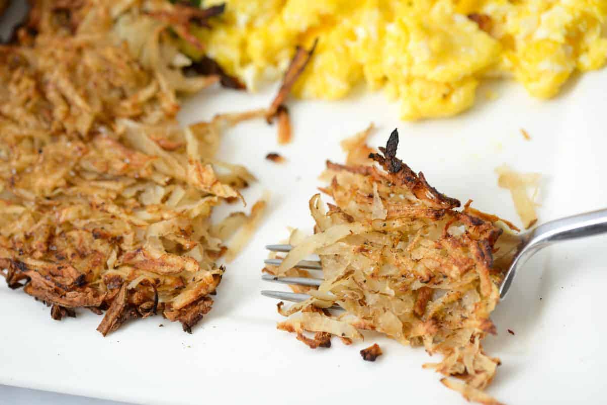 grilled hash browns