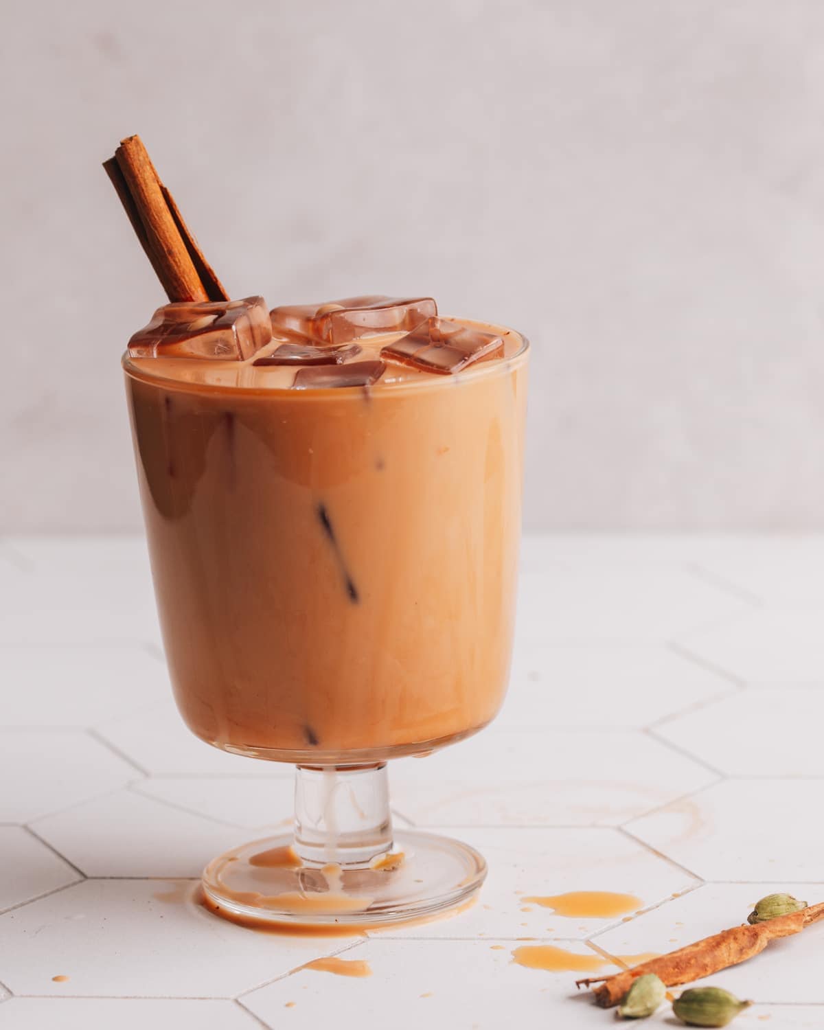 iced chai latte