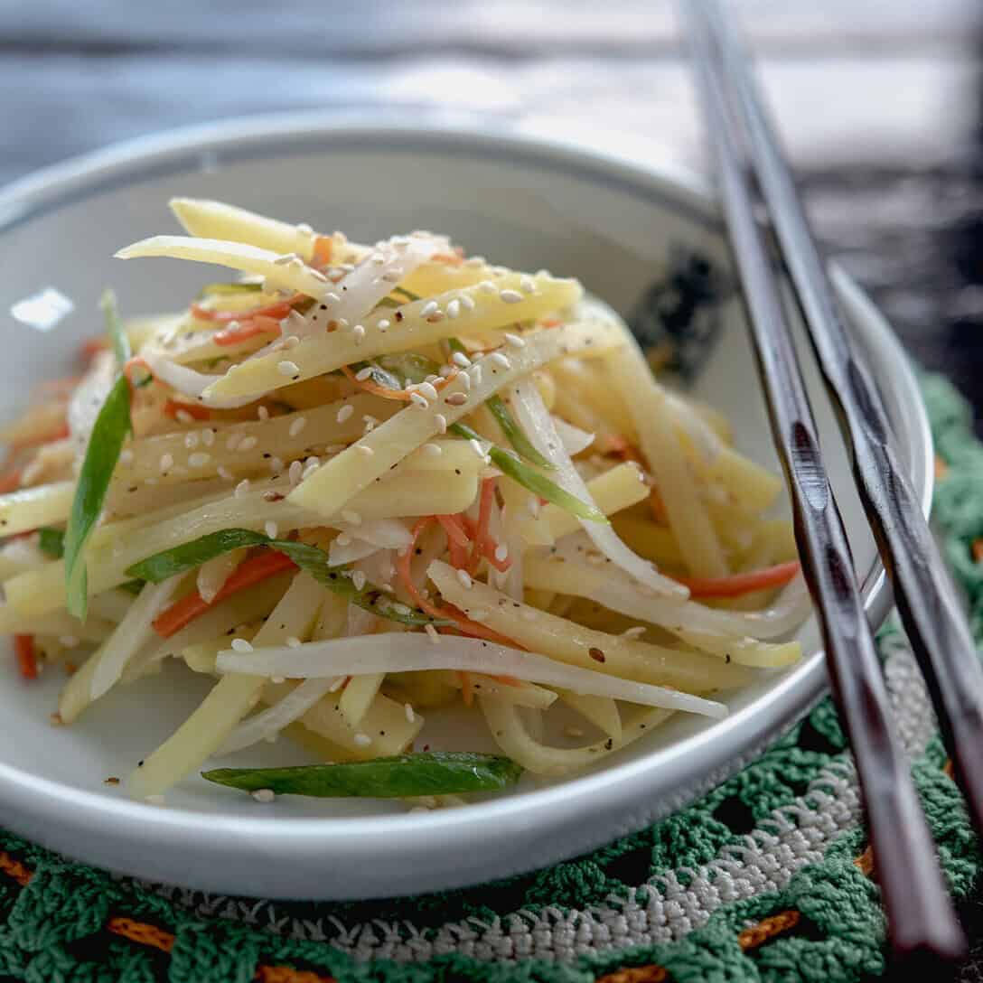 Korean Stir-Fried Potatoes