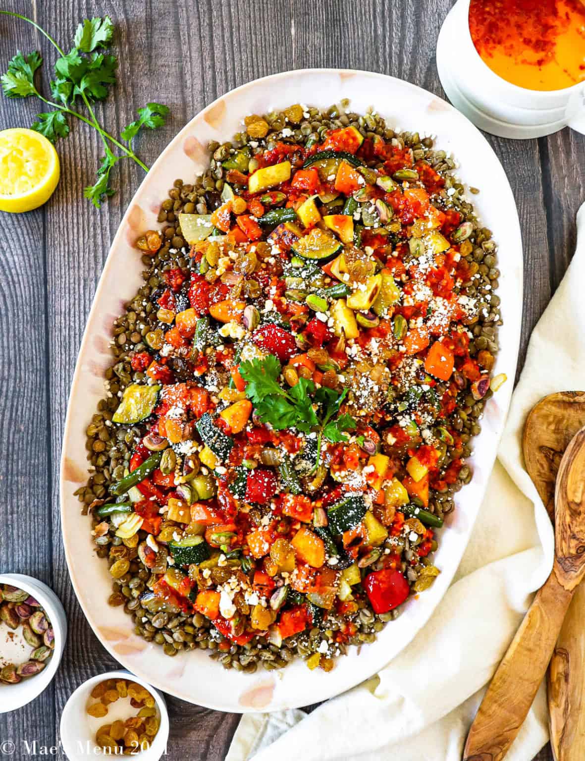 Moroccan Roasted Vegetable Salad