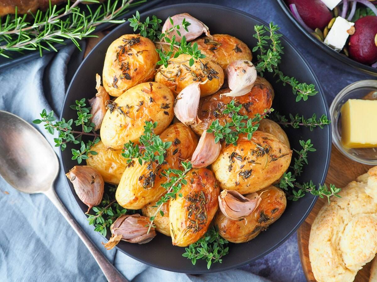 Roasted Mini Potatoes