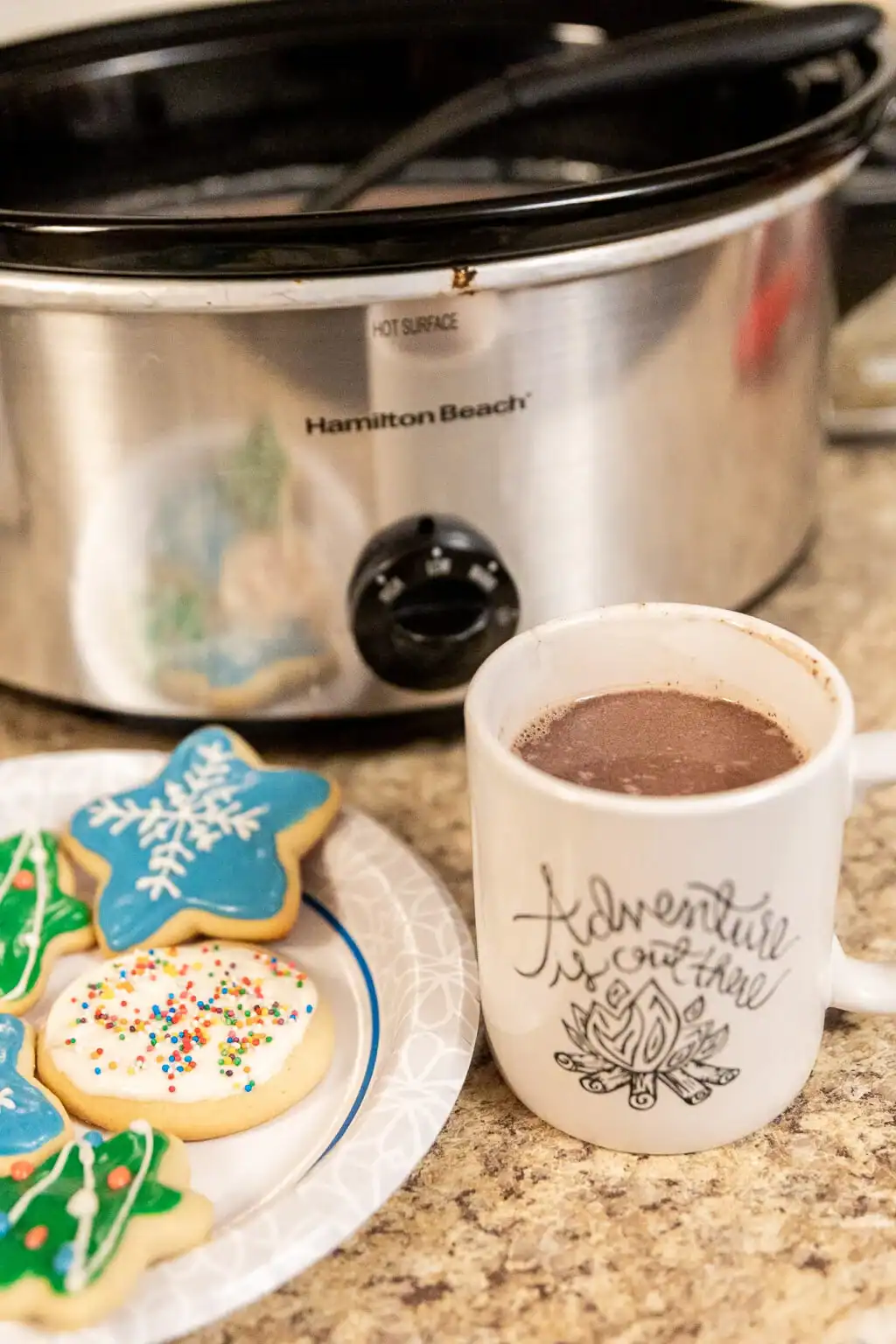 Slow Cooker Hot Chocolate Cocoa in a Crockpot