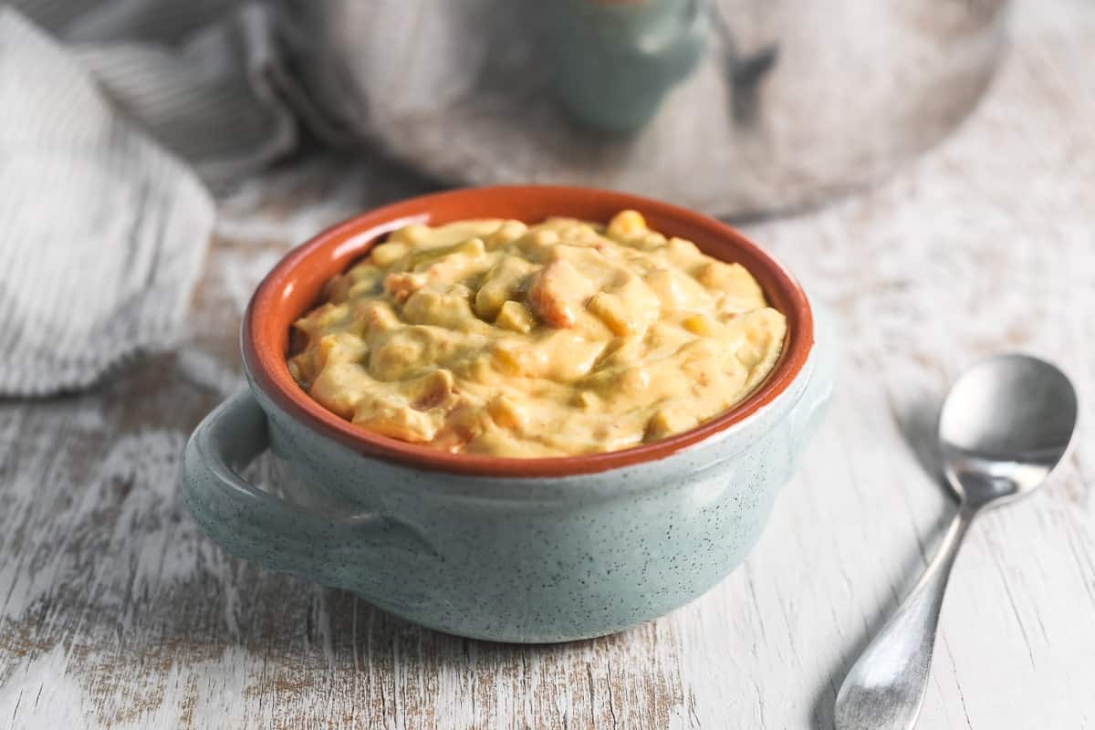 Spicy Sweet Potato Corn Chowder