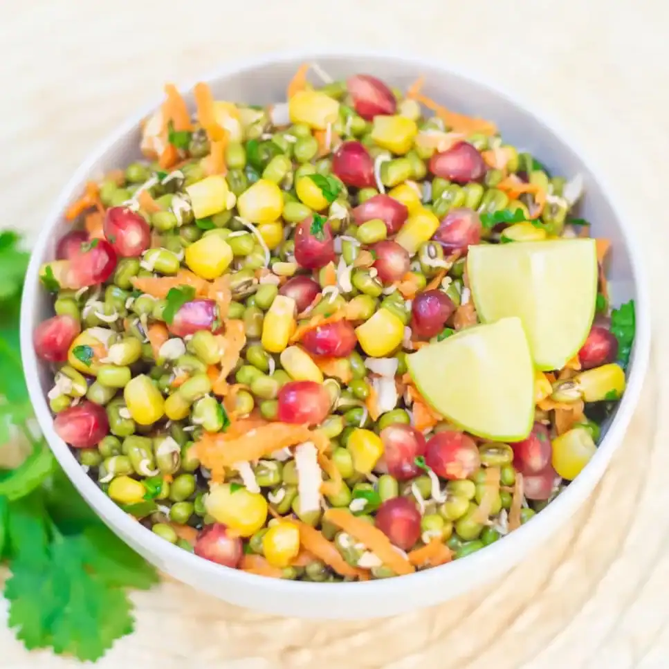 Sprouted Mung Bean Salad