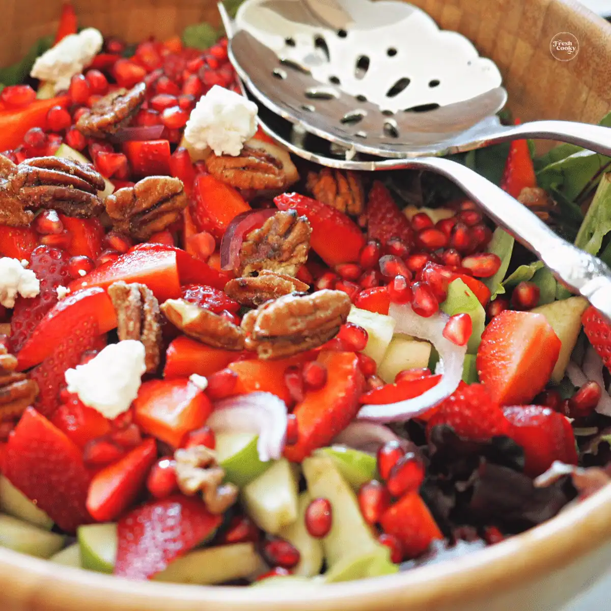 Sweet Maple Apple Pecan Salad