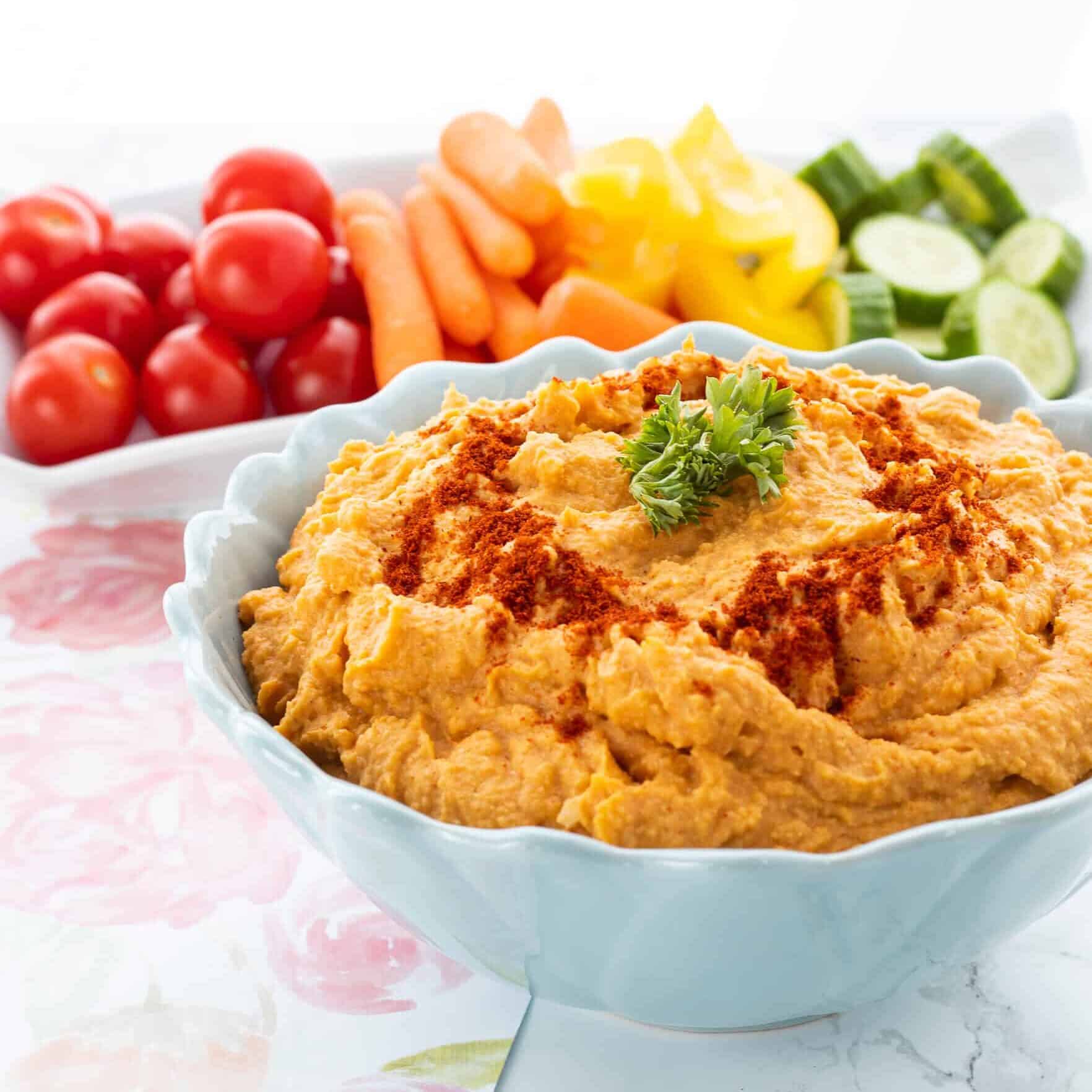 Sweet Potato Hummus Dip