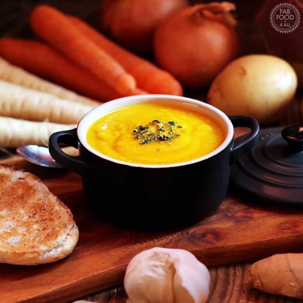 Curried Root Vegetable Soup