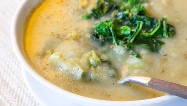 vegan potato soup