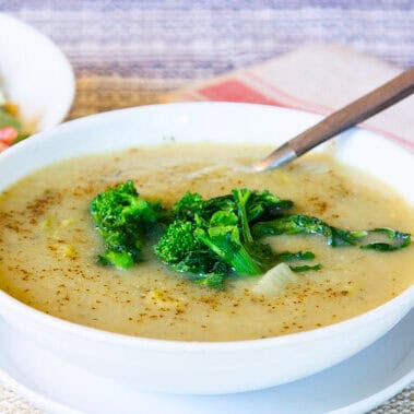 vegan potato soup