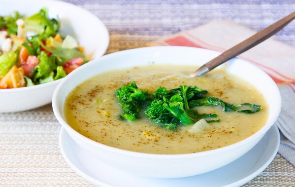 vegan potato soup