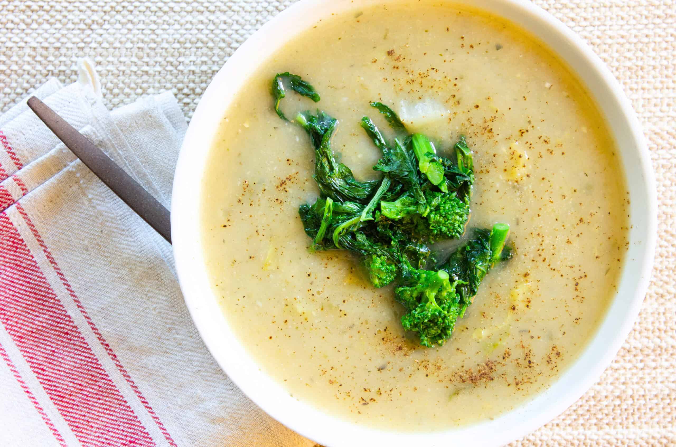 vegan potato soup