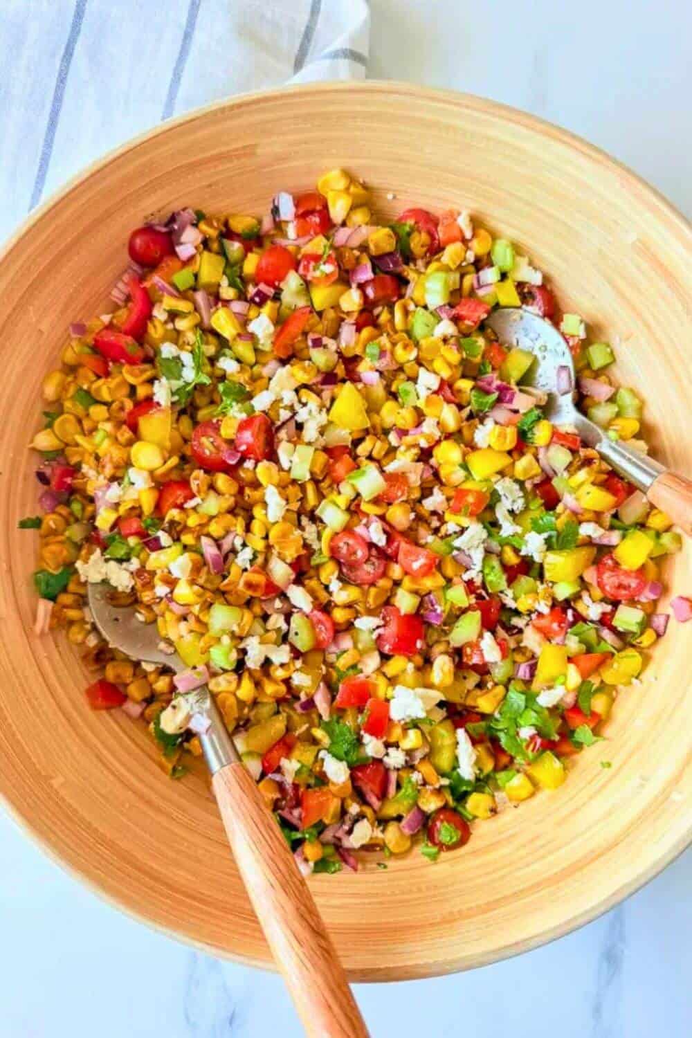 Smoky Charred Corn Salad