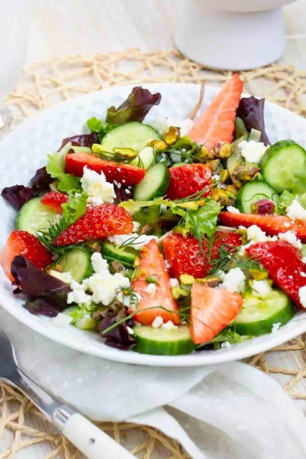 Strawberry and Feta Salad