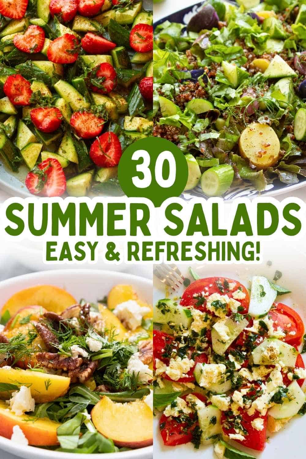 30+ Best Summer Salad Recipes: Easy & Refreshing!