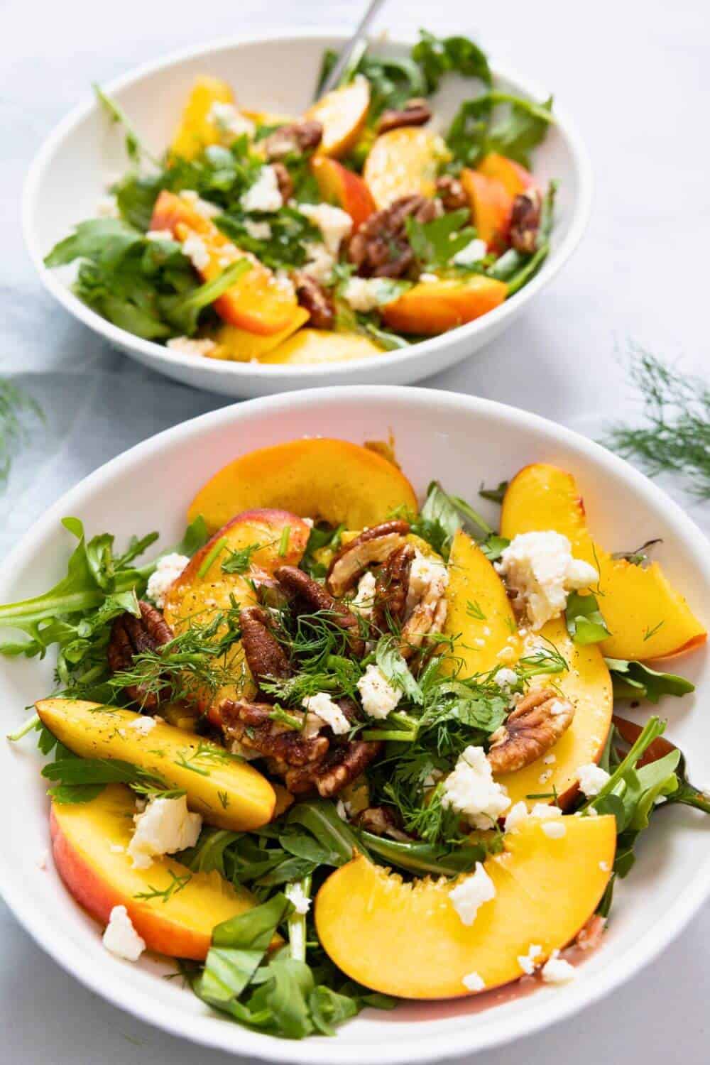 Summer Squash Salad with Feta Cheese